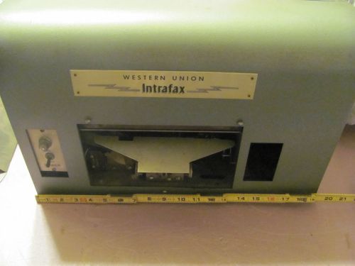 Vintage western union intrafax fax machine for sale