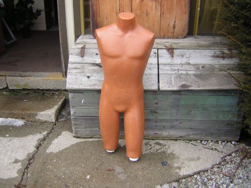 MALE MANNEQUIN TORSO STORE DISPLAY--42&#034; TALL