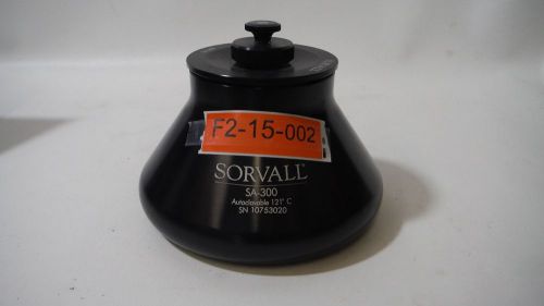 Sorvall sa-300 fixed-angle rotor, 24,000 rpm max 61,600xg for sale