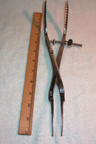 Vintage Chrome Plated Surgical Instrument