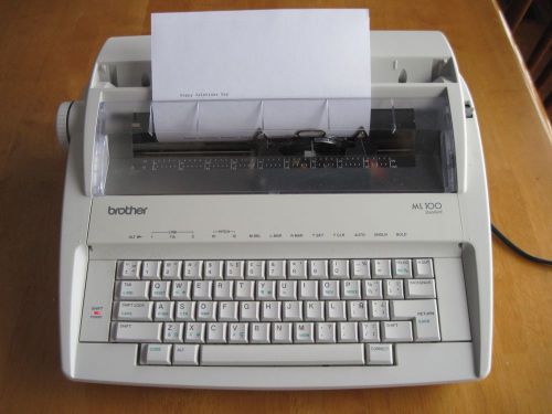 Brother ML 100 Standard Typewriter