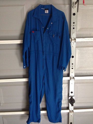 Big Bill Workrite NOMEX USED coveralls 64 Short  ROYAL BLUE  6 EXTRA LARGE 6XL