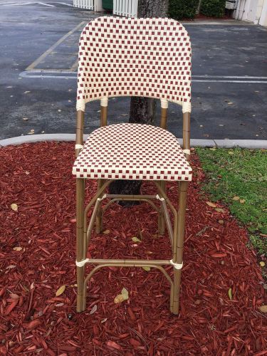 Outdoor / Indoor Commercial Restaurant Barstool New Lot of 6