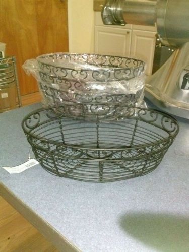 Oval  Bread/Fruit Basket  Lot of 2