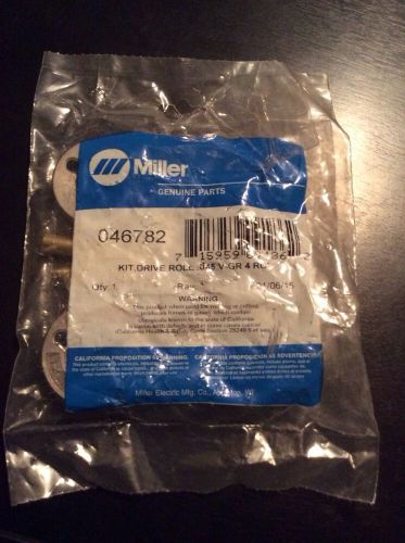 Miller .045 Inch, Hard V Groove, Drive Roll And Guide Tube Kit 046782