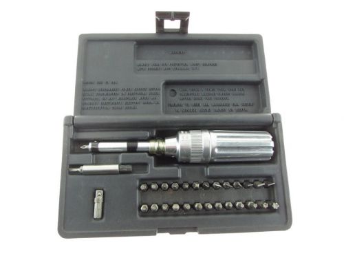 Sturtevant richmont  29 piece multi bit 36/4 roto-turn torque screwdriver kit for sale