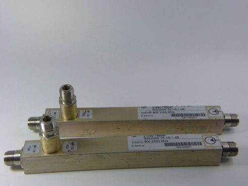 Lot of 2 RF Microwave Kathrein 2-Way Splitter Divider 800-2200MHz K 63 23 61 51