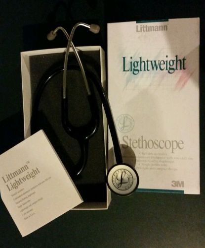 3M Littmann lightweight stethoscope 28 in black