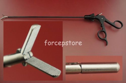 New 5 x 330 mm Laparoscopic Blunt Grasping Forceps Grasper Laparoscopy SD