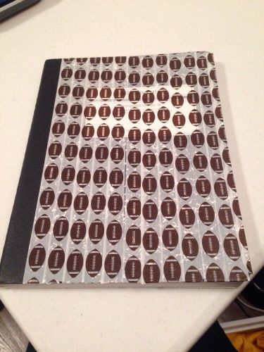 Football Tape Composition Notebook, 100 Sheet