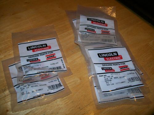 Lincoln welder wire feeder guides kp2125-1 guides &amp; kp2124-1 insert 023-045 wire for sale