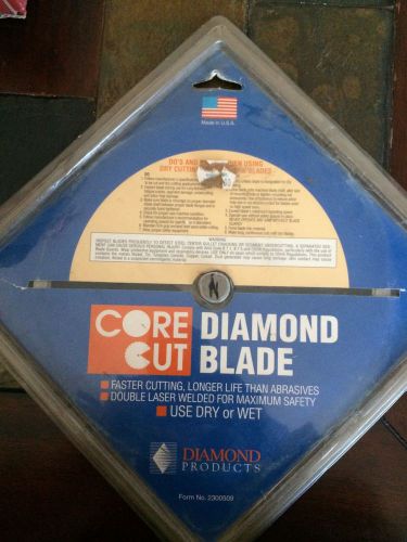 DIAMOND CORE CUT WET OR DRY BLADE - 7&#034;