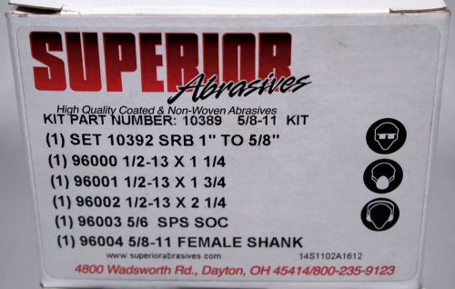 Superior Abrasives Reducer Bushing Kit #10389