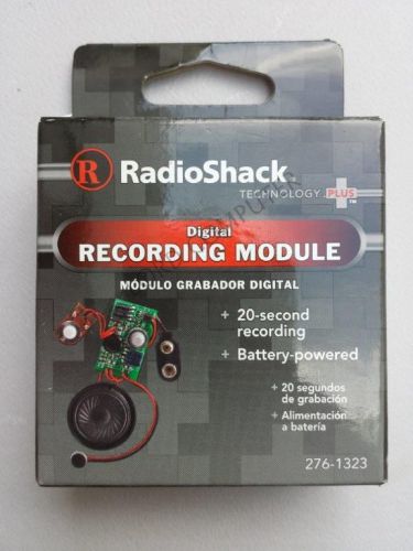 Radioshack 20 Second 9v Recording Module