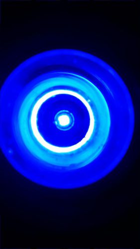 2x4.25 Blue Drop-in Welding Lens SMALL, Torch, brazing, IR filter welding lens.