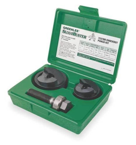 GREENLEE 7237BB Hole Punch Set, 5 PC