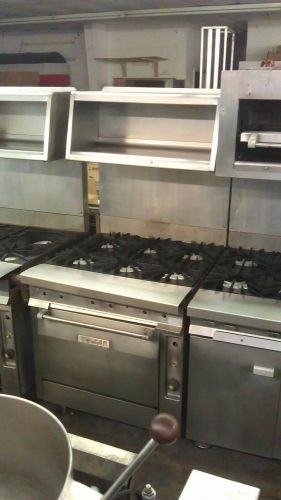 Vulcan gh 6  6-burners standard oven for sale