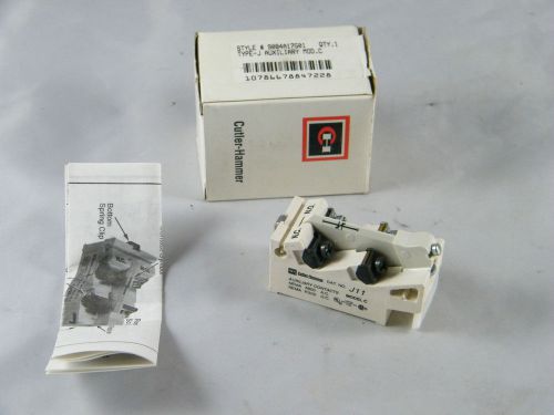 NEW ~  CUTLER HAMMER AUXILIARY CONTACT ~ PART # J11 ~ MODEL C ~ STYLE 9084A17G01