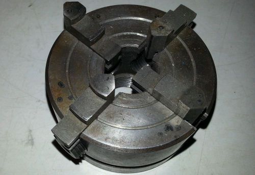 Lathe chuck  Independent jaw  ~2-1/2&#034; - 4 jaws   3/4 -16 Thread