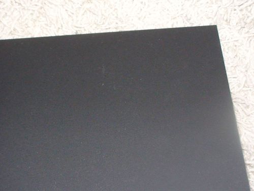 .060&#034; Calcutta Black Kydex Plastic Sheet Remanants, Lot of 10 pcs 14&#034;x19.5&#034;