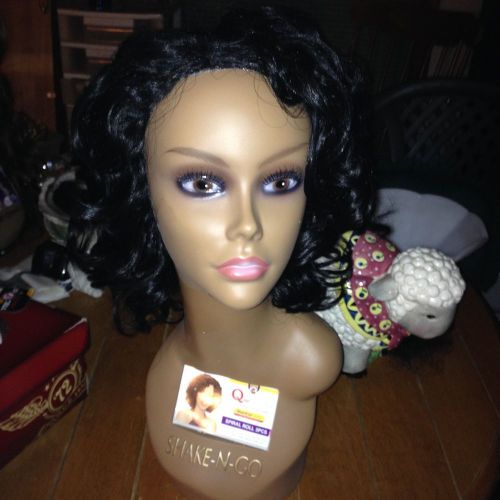 100% Human Hair MasterMix Milkyway Que Spiral Roll with Mannequin Head #003 new
