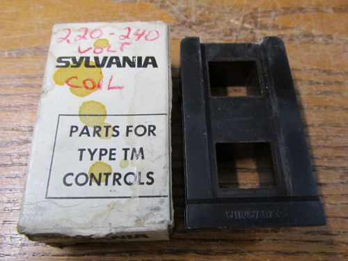 NEW NOS Sylvania GTE TB-159-2 Coil 220-240 Volts 60Hz 220 Volts 50Hz