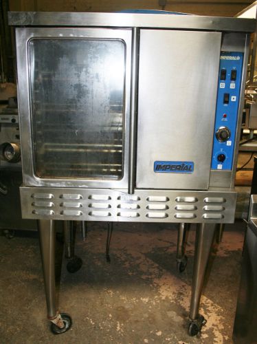 Imperial single deck gas convection oven for sale