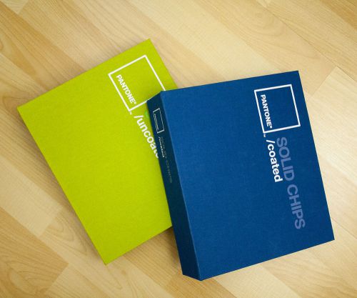 PANTONE Solid Chips, 2-Book Complete Set, Coated and Uncoated Binders