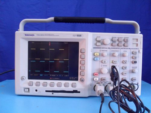 Tektronix tds3052 - 500 mhz 2 channel digital oscilloscope for sale