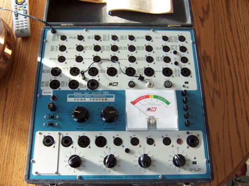 B&amp;k dyna-jet model 707 tube tester... dynamic mutual conductance w/manuals. for sale