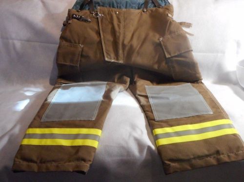 Quaker Safety Structural Fire Fighting Khaki Apparel Pants 46-26  3/06