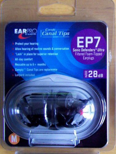 EARPRO by SUREFIRE EP7 Sonic Defenders ULTRA Filtered Foam-Tipped Earplugs-28dB