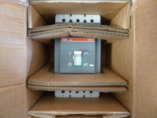 Abb isomax 3 pole 400 amp molded case circuit breaker s5hq400bw for sale
