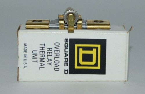 Square D B17 5 Overload Relay Thermal Unit Made USA