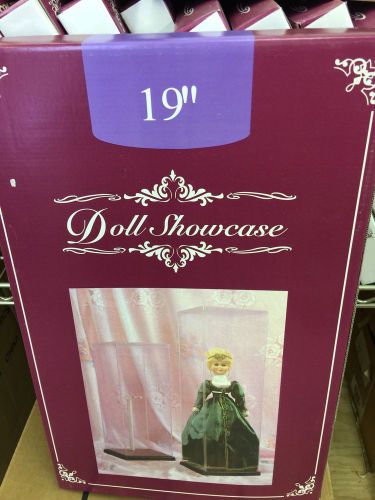 1 NEW 11x11x19ExpoCase 16&#034;-18&#034;Doll Clear Display Case