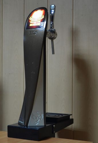 Beer tap faucet draft single tower keg kegerator lights logo grimbergen for sale