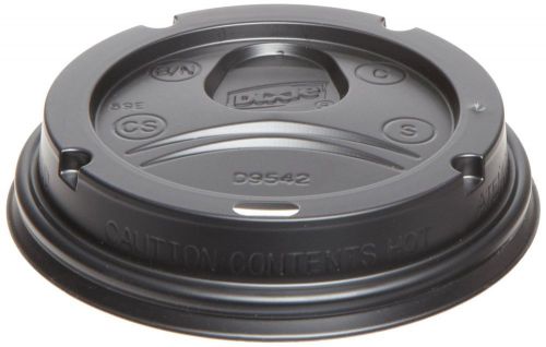 NEW Dixie - PerfecTouch Domed Hot Cup Lid 20 oz Black - 450 Lids