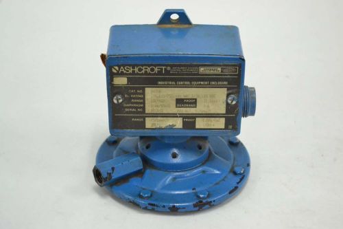 ASHCROFT D424B SNAP ACTION DIFFERENTIAL PRESSURE SWITCH 480V-AC 15A AMP B357456