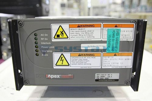 Ae apex 1500/13 rf generator / 3156110-007, 0920-00067, apex-1513 for sale