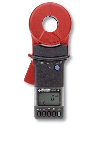 GREENLEE CMGRT-100 CLAMP-ON GROUND RESISTANCE TESTER