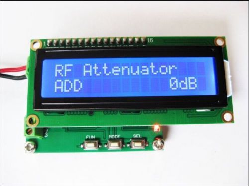 NEW RF power meter 0-500Mhz -80~10 dBm 0.1 dBm