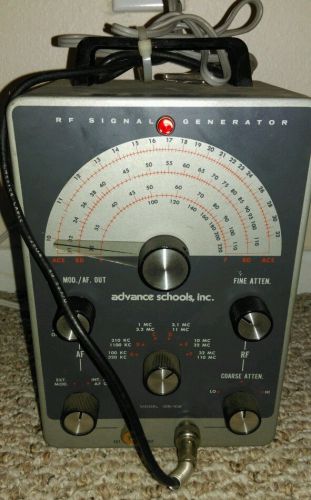 Vintage Heath IGB-102-3 RF Signal Generator Advance Schools Inc. (ASI)