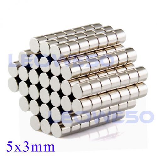 10/25/50pcs n50 5x3mm strong magnet rare earth neodymium n703 from london for sale