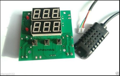 New intelligent temperature&amp;humidity controller board relay thermostat ac/dc 12v for sale