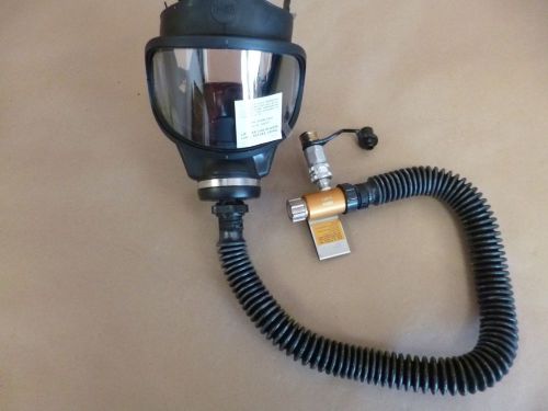 MSA CONSTANT FLOW AIRLINE RESPIRATOR 460863 W/ ULTRAVIEW FACE MASK 96680