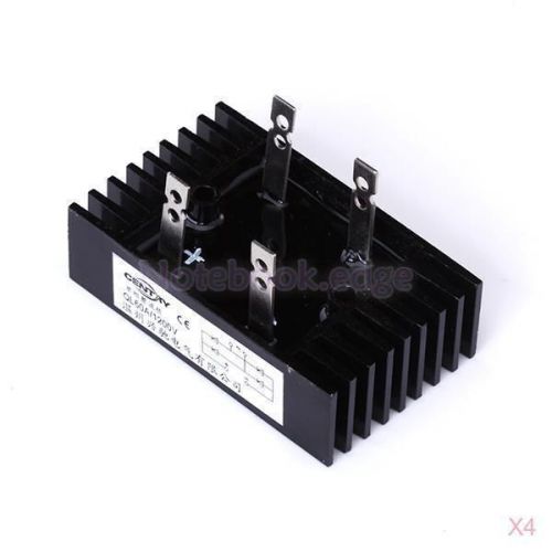 4x ql60a / 200v heatsink bridge rectifier diode 1200v 60a single phase for sale