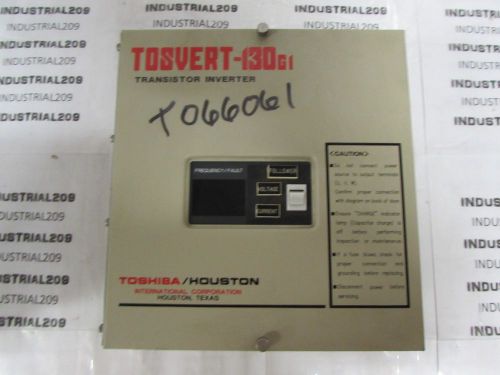 TOSHIBA / HOUSTON TOSVERT 130G1 TRANSISTOR INVERTOR VT130G1-2025BO3 NEW