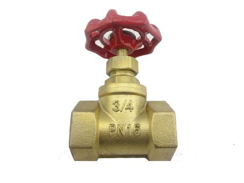 10 pcs of g 3/4&#034; dn20 (bsp) brass gate valve for pipe plumbing, sluice valve for sale