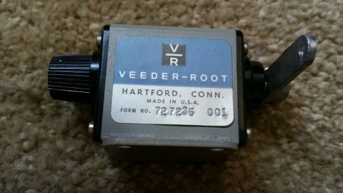 Vintage Veeder Root MIB NOS Form Model # 727235 001