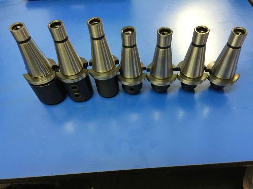 LOT OF 7 BRAND NEW CAT 40 TOOL HOLDERS / VARIOUS SIZES